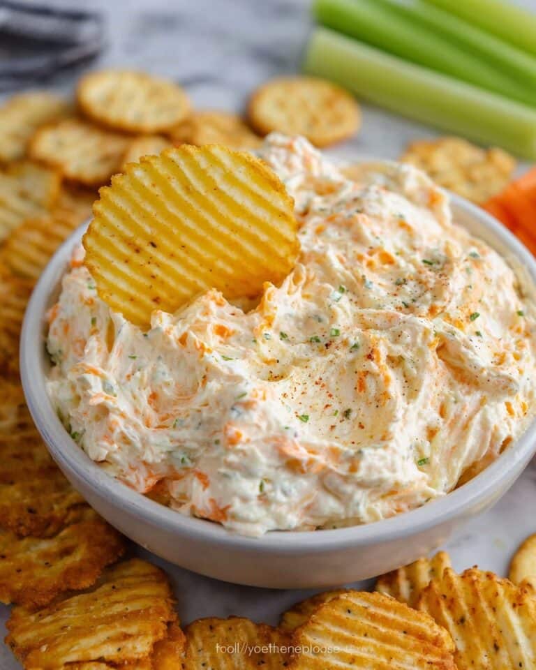 Easy Cheese Dip Recipe