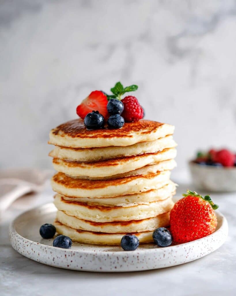 Easy Fluffy American Pancakes Recipe