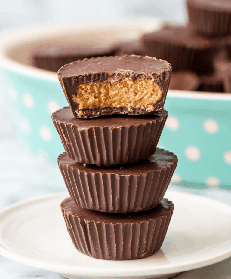 Homemade Peanut Butter Cups Recipe
