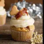 Dog cupcakes with frosting Recipe