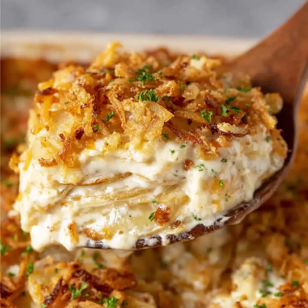 French Onion Chicken Casserole Recipe - Recipe Image