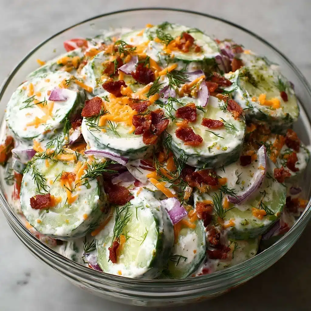 Classic Cucumber Ranch Crack Salad Recipe - Recipe Image