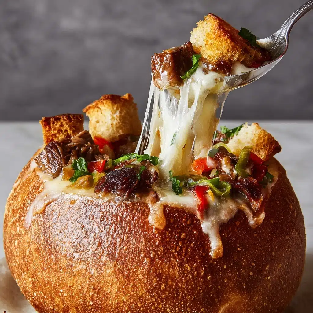 Philly Cheesesteak Soup Recipe - Recipe Image