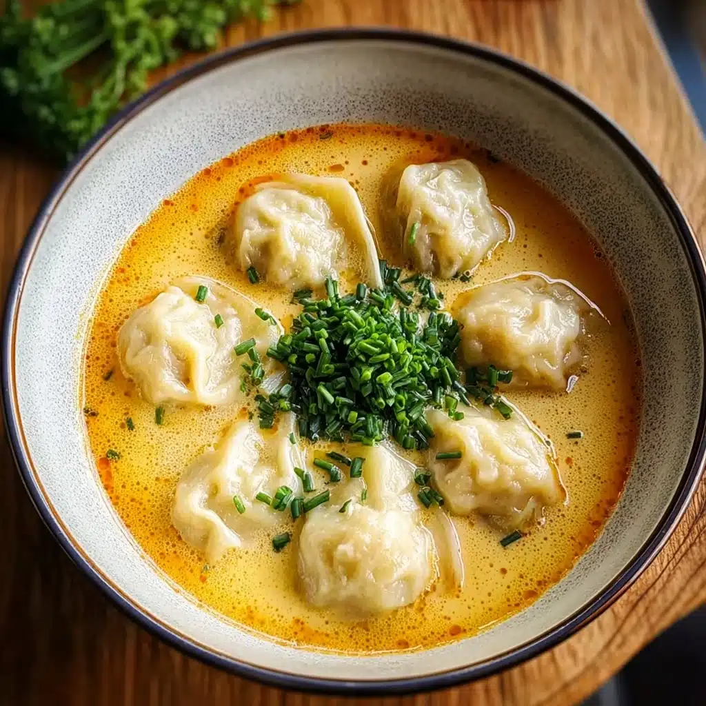 Thai Coconut Curry Dumpling Soup Recipe