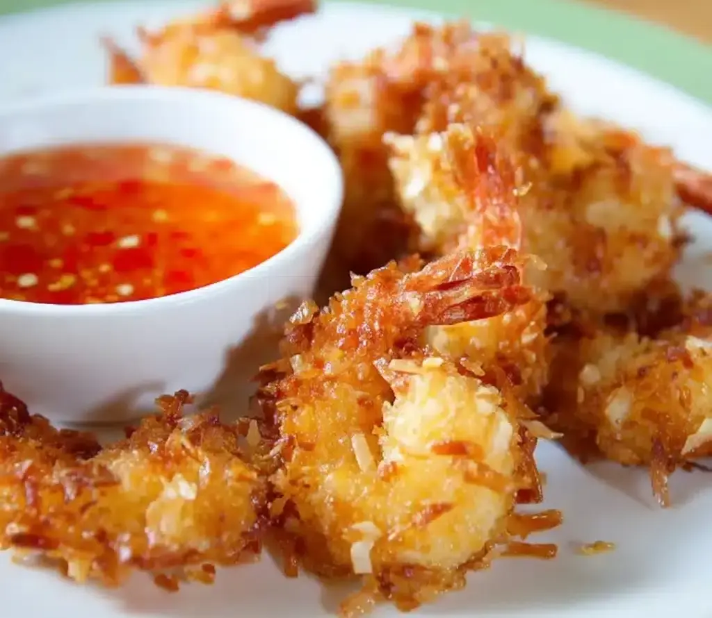 Coconut Shrimp with Sweet Chili Dipping Sauce Recipe