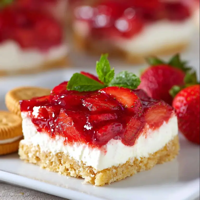 Strawberries and Cream Magic Bars Recipe