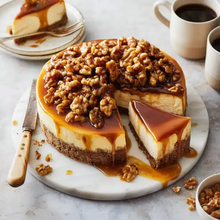 Maple Walnut Cheesecake Recipe