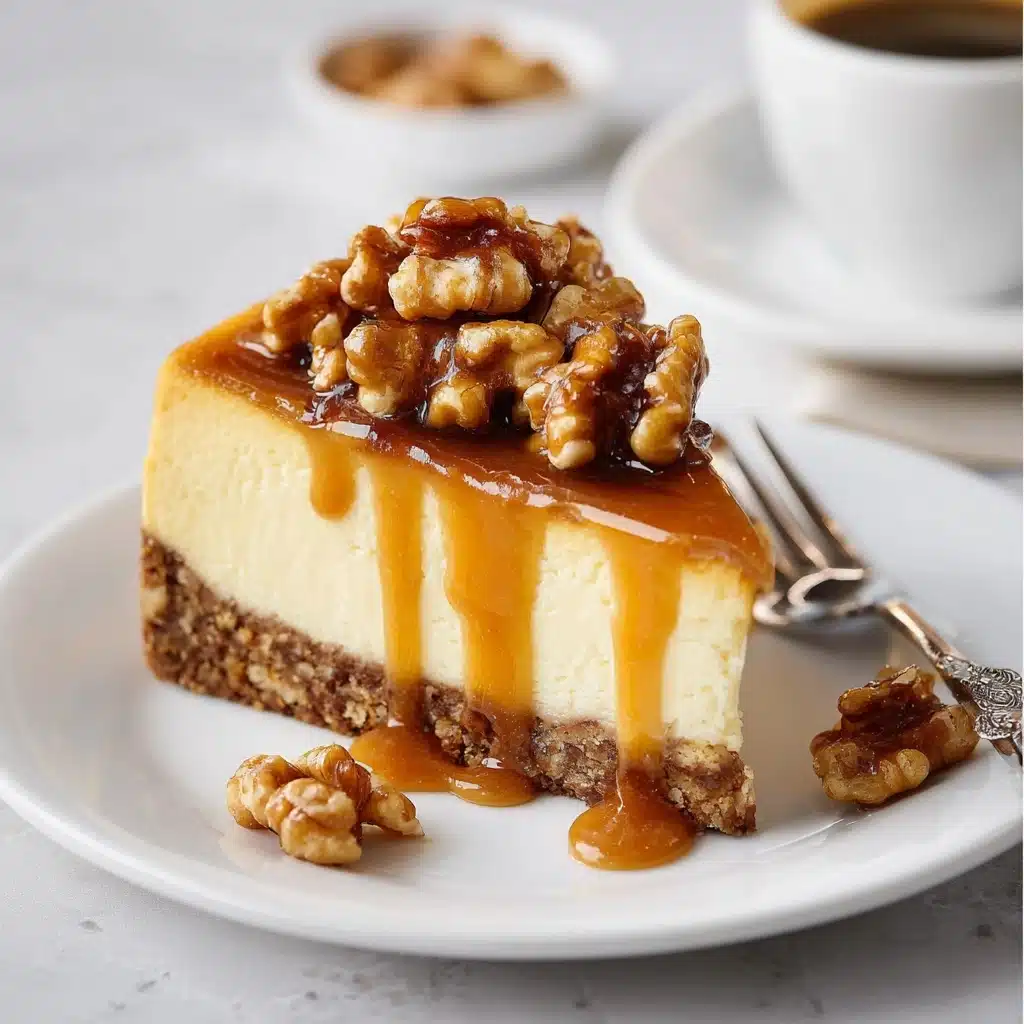 Maple Walnut Cheesecake Recipe - Recipe Image