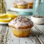 Soft & Fluffy Lemon Lavender Muffins Recipe