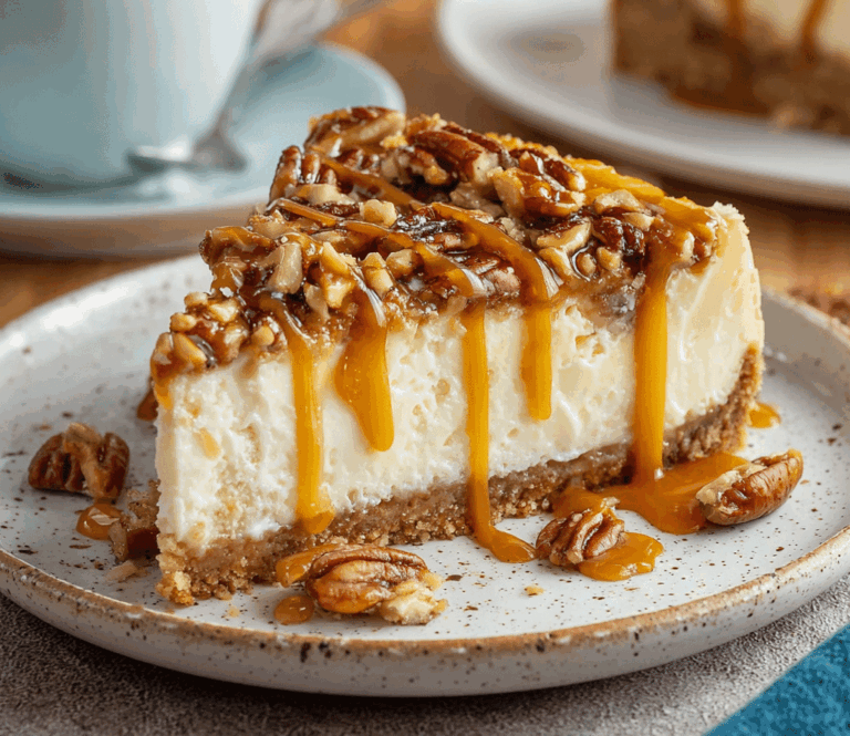 Butter Pecan Cheesecake Recipe