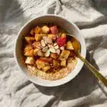 Cinnamon Apple Oatmeal Bowl Recipe