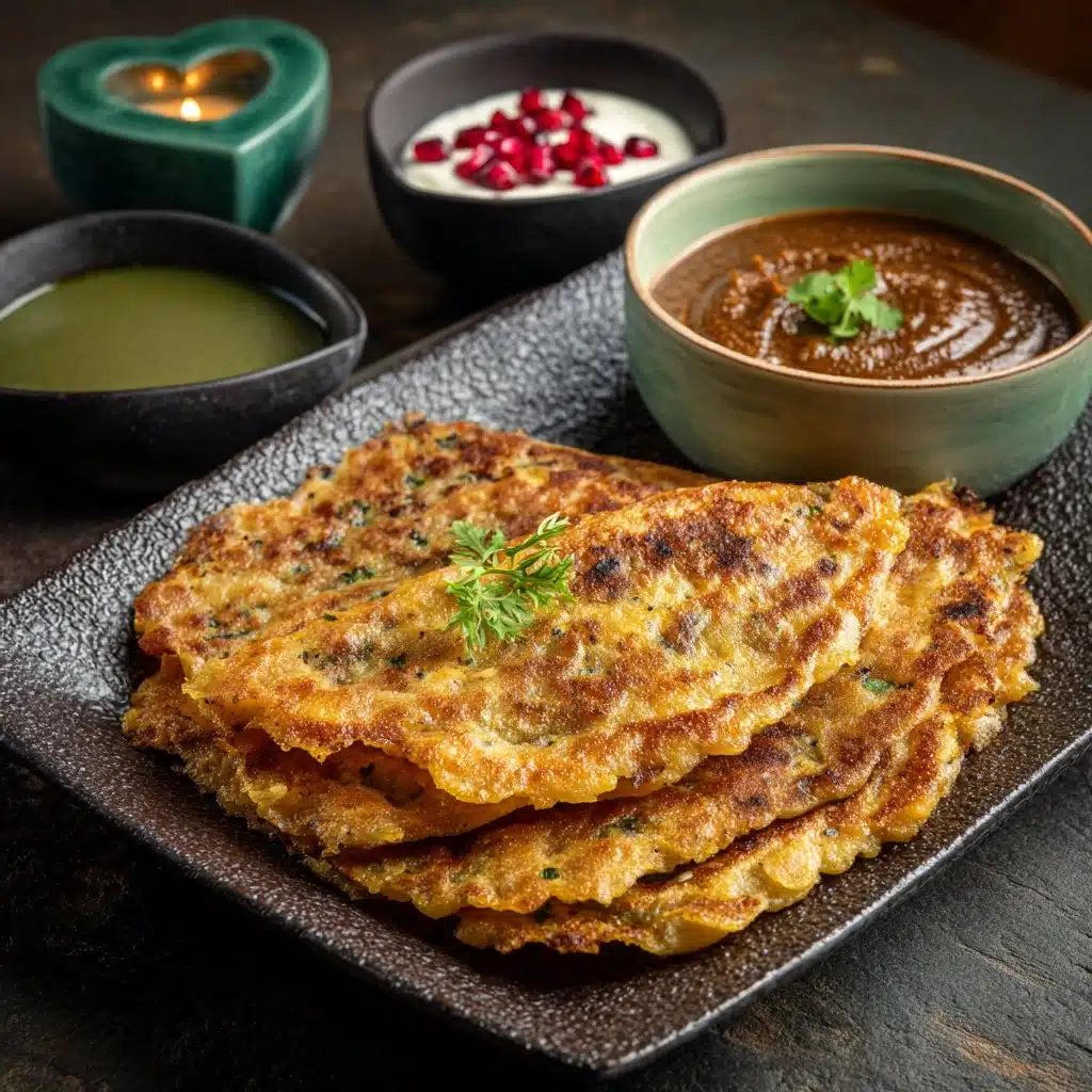 Palak Chilla Recipe - Recipe Image