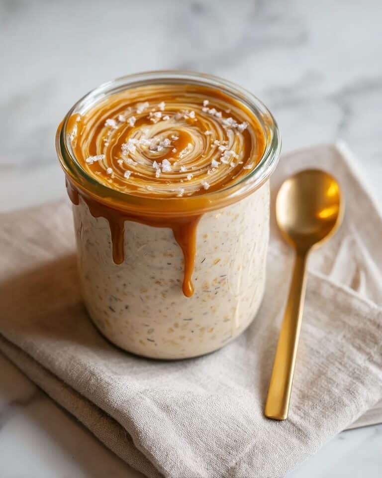Salted Caramel Overnight Oats Recipe