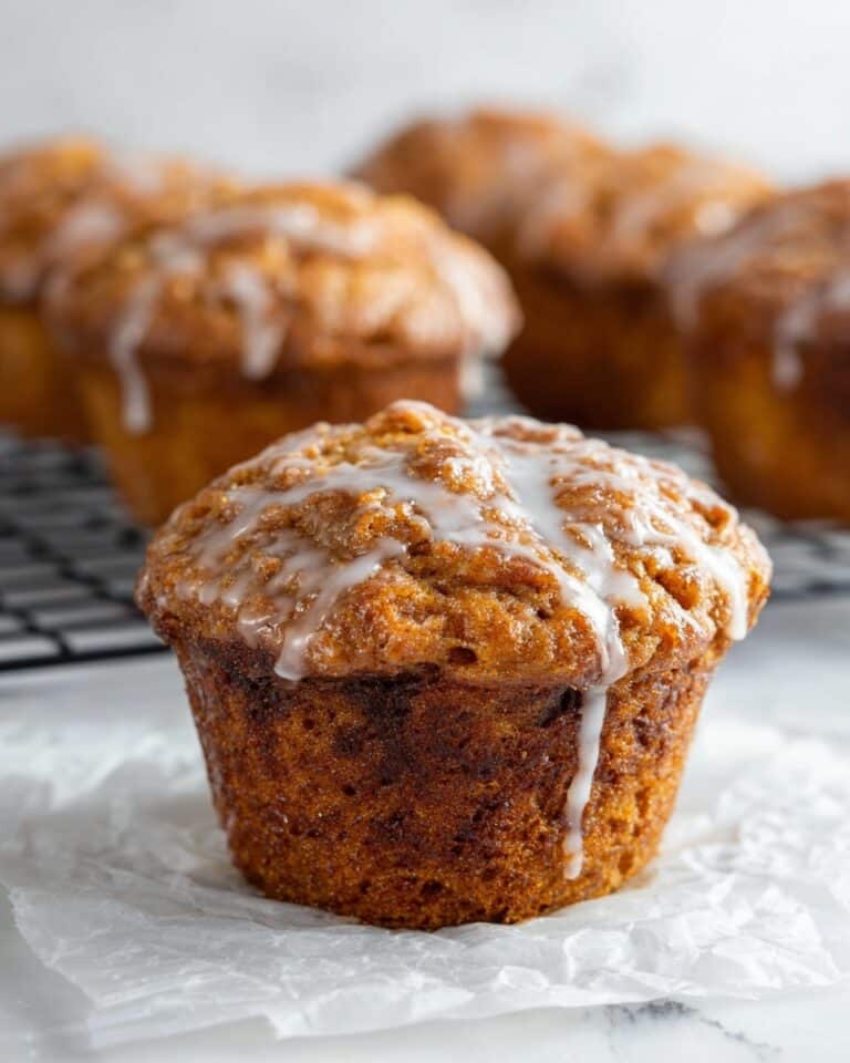 Cinnamon Roll Pumpkin Muffins Recipe