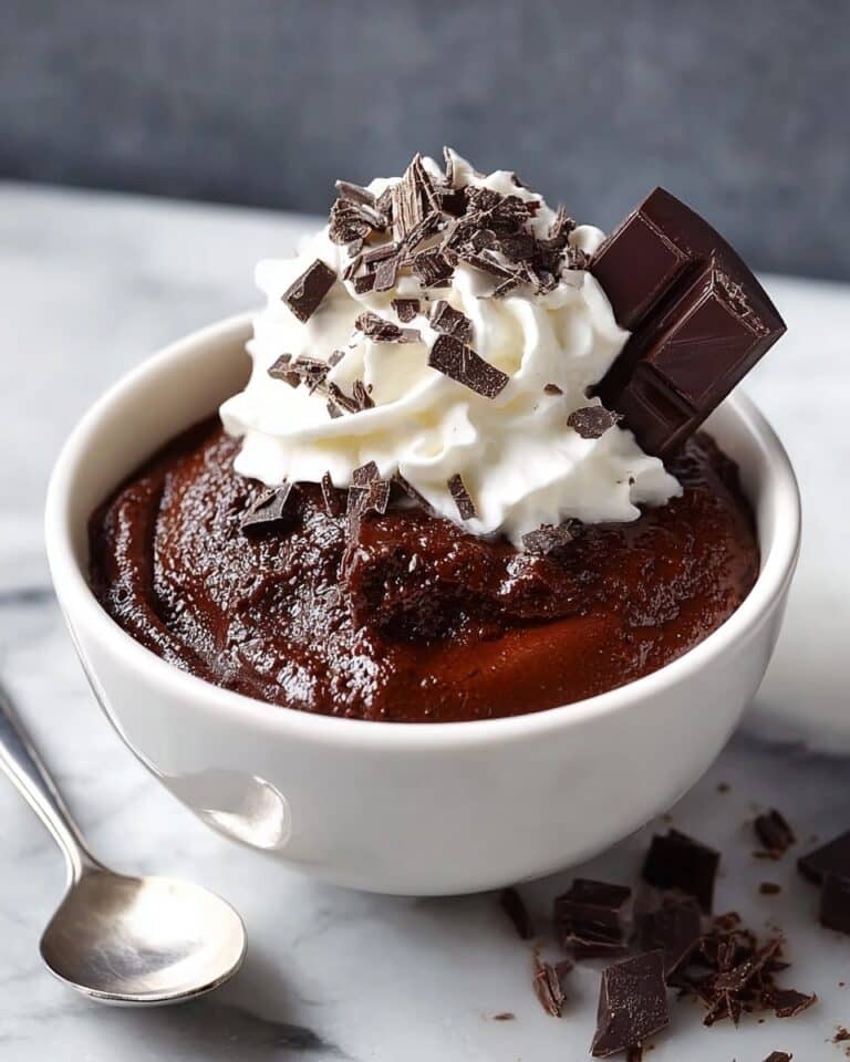 Slow Cooker Chocolate Lava Brownie Pudding Recipe
