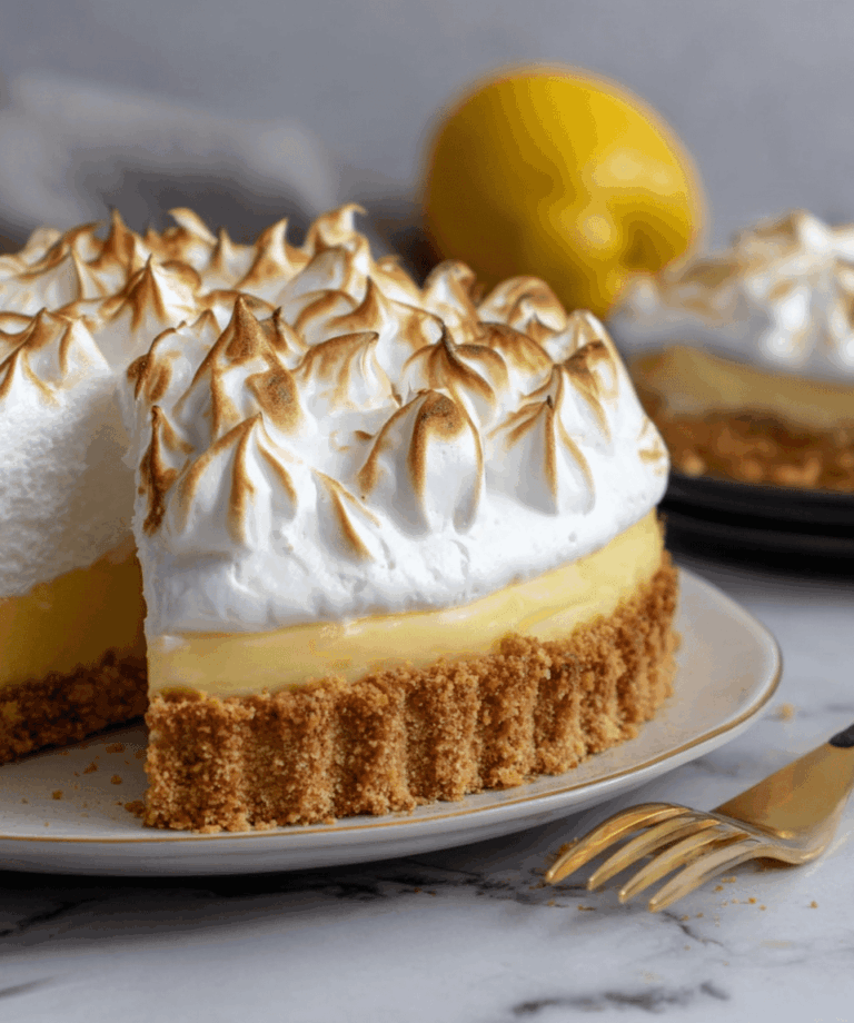 Lemon Meringue Cheesecake Recipe