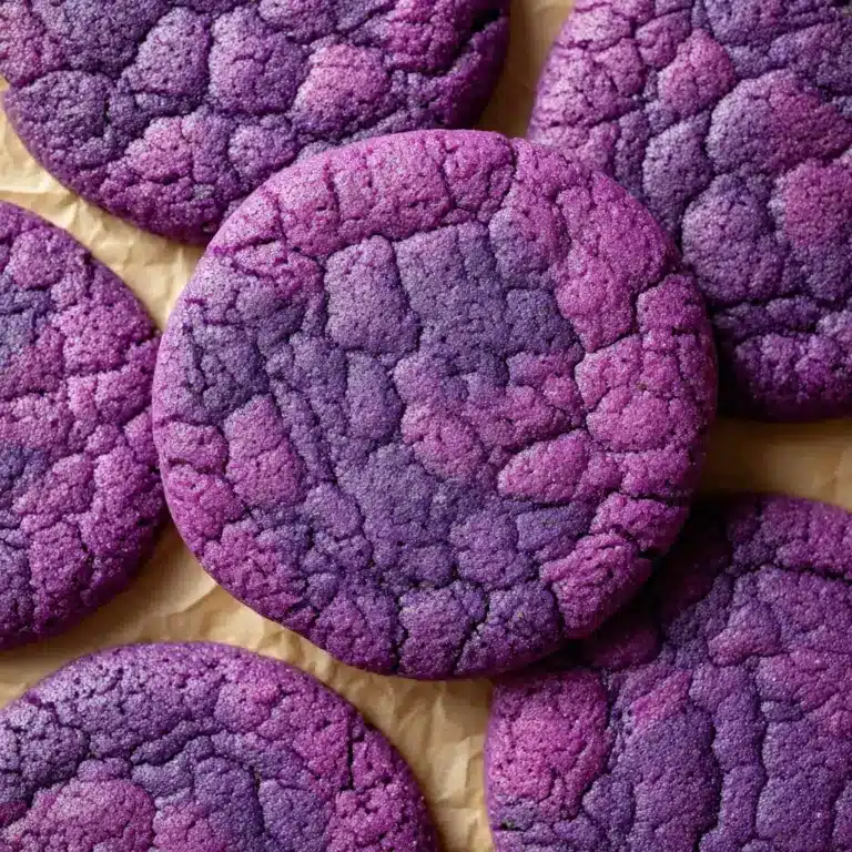 30-Minute Ube Brownie Cookies Recipe