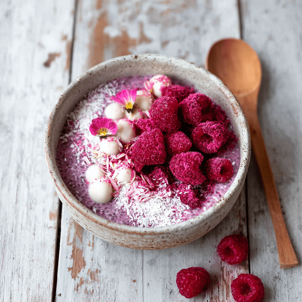 Raspberry Chia Pudding Recipe