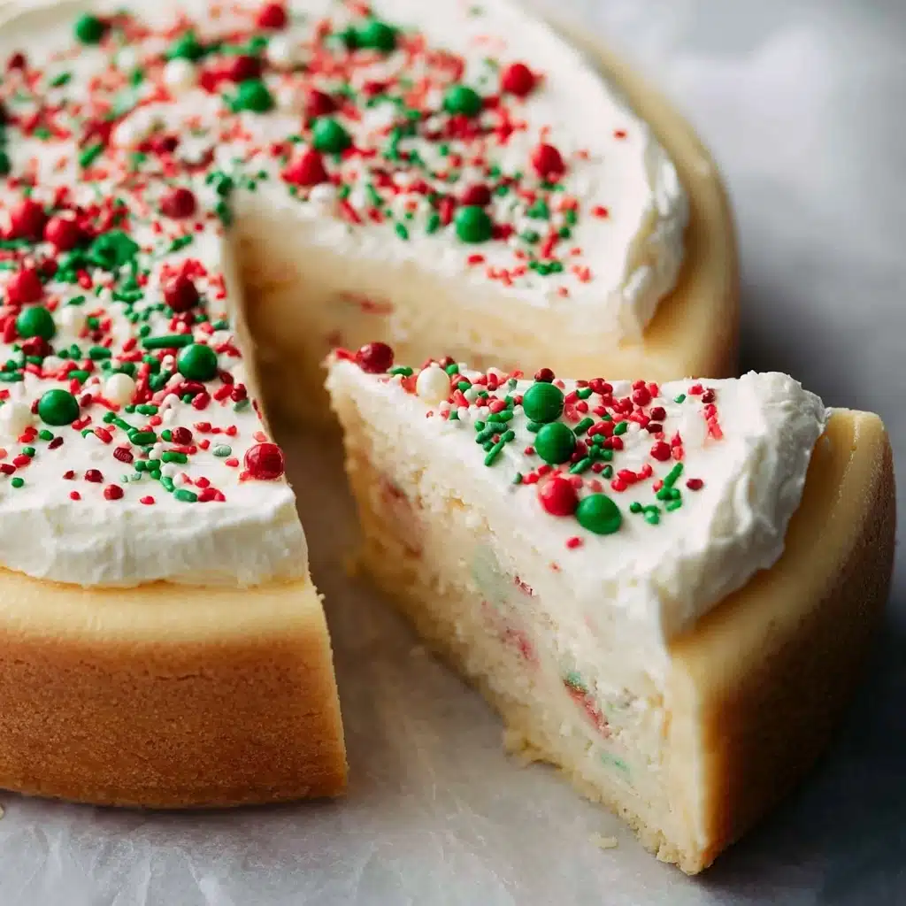 Sugar Cookie Cheesecake Recipe - Recipe Image