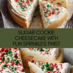 Sugar Cookie Cheesecake Recipe