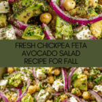 Chickpea Feta Avocado Salad Recipe