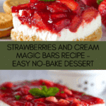 Strawberries and Cream Magic Bars Recipe