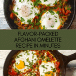 Afgani Omelette Recipe