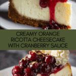 Orange Ricotta Cheesecake Recipe