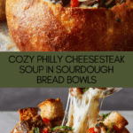 Philly Cheesesteak Soup Recipe
