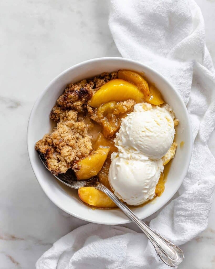 Peach Cobbler with Cake Mix Recipe