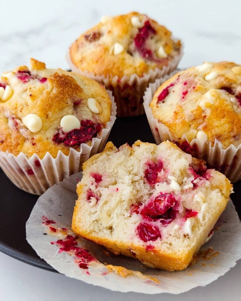 Raspberry and White Chocolate Muffins Recipe