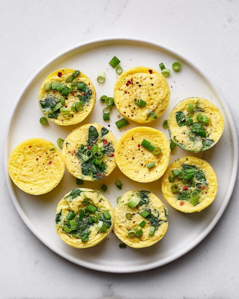 Oven Baked Egg Bites with Bacon and Roasted Red Pepper Recipe