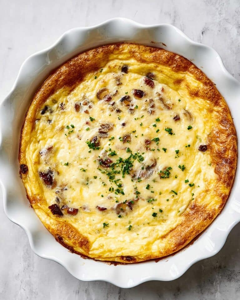 Crustless Bacon and Gruyère Quiche Recipe