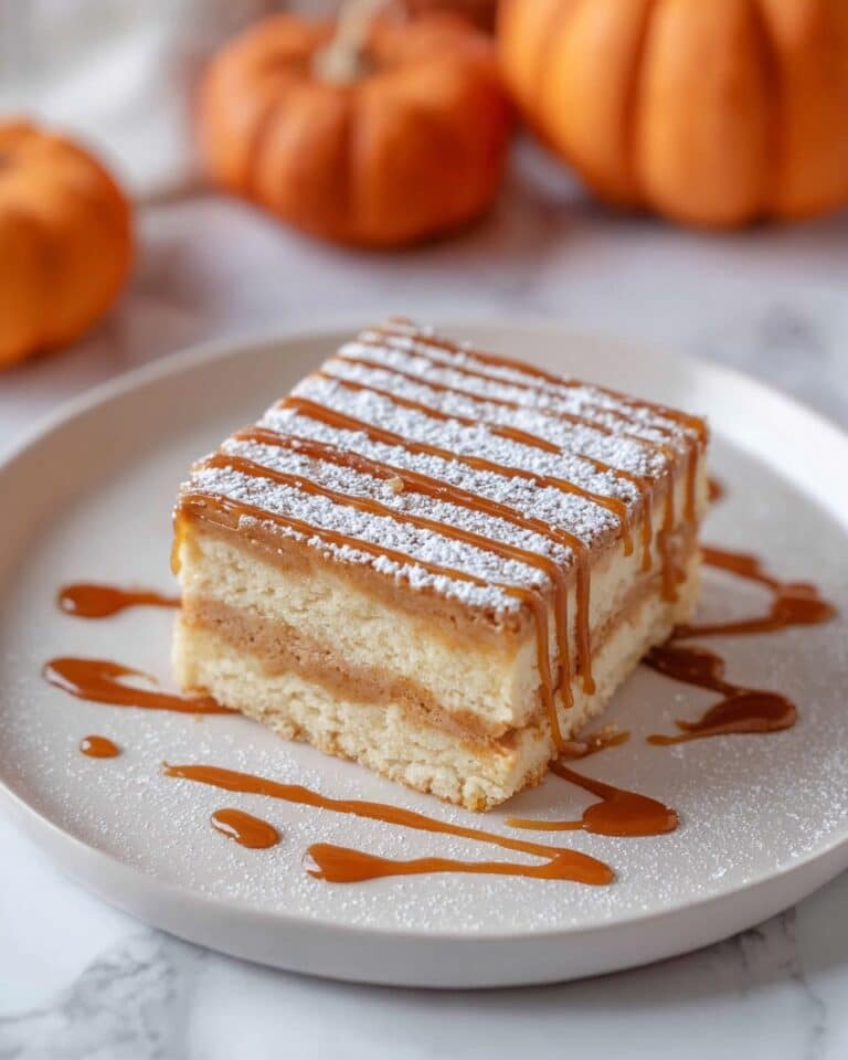 Churro Pumpkin Cheesecake Bars Recipe