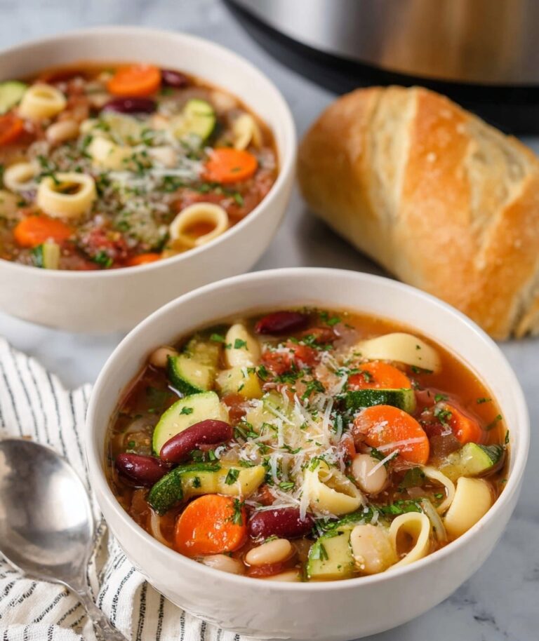Instant Pot Minestrone Soup Recipe