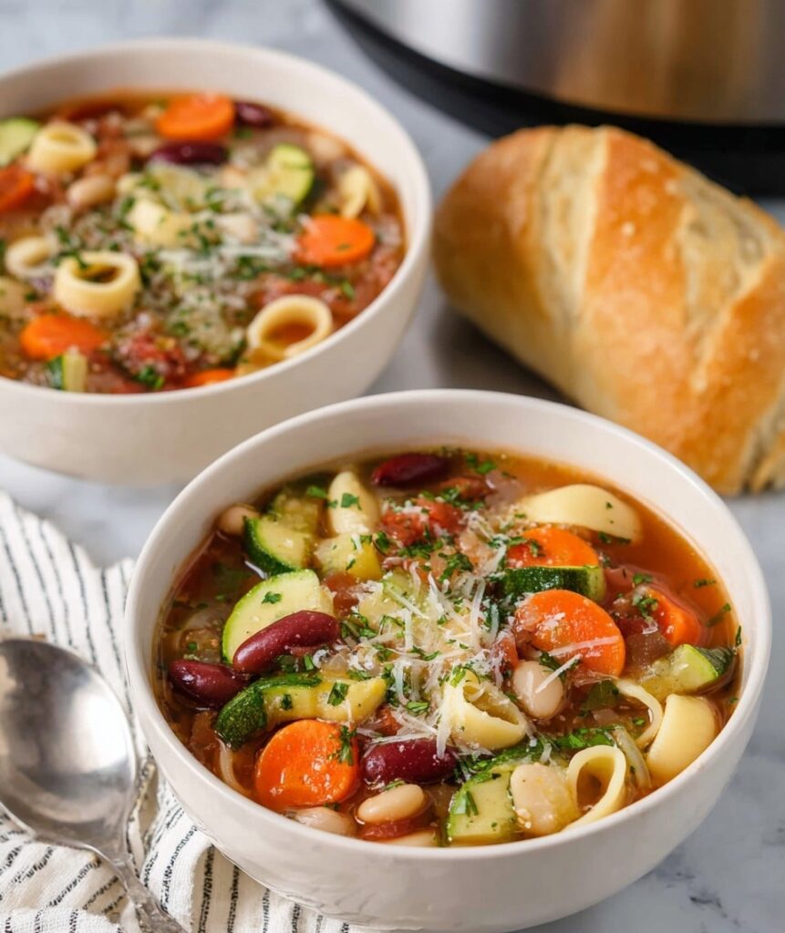 Instant Pot Minestrone Soup Recipe