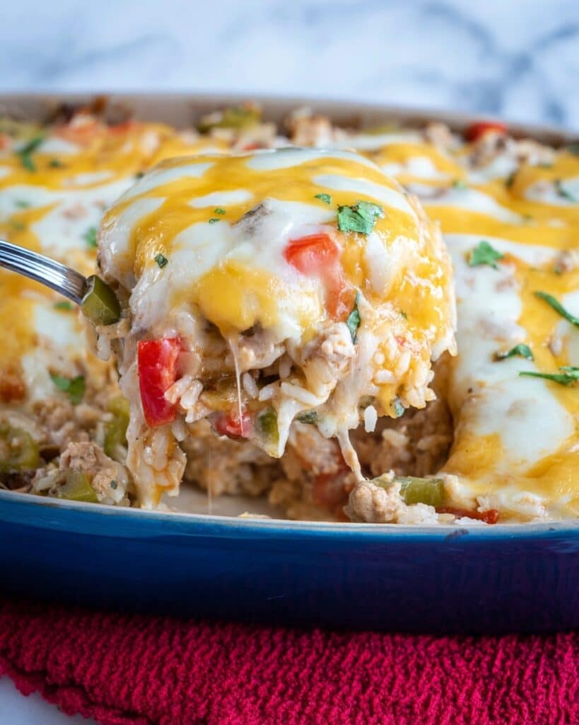 Chicken Fajita Casserole Recipe