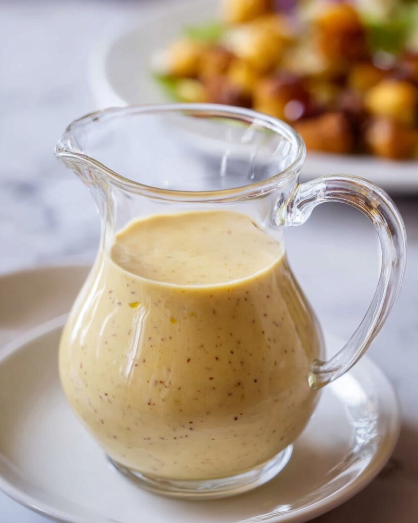 Parmesan-Mustard Sauce Recipe