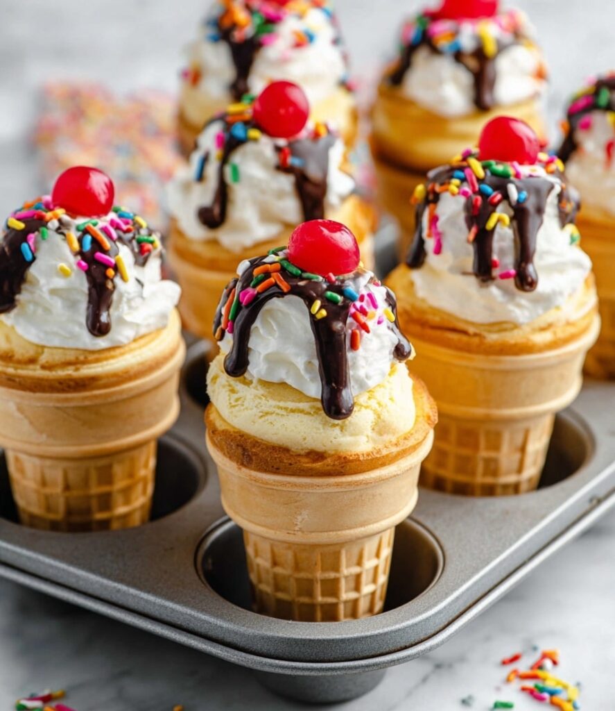 Ice Cream Cone Cupcakes Recipe