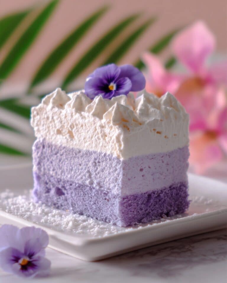 Taro Ube Cloud Cake Recipe