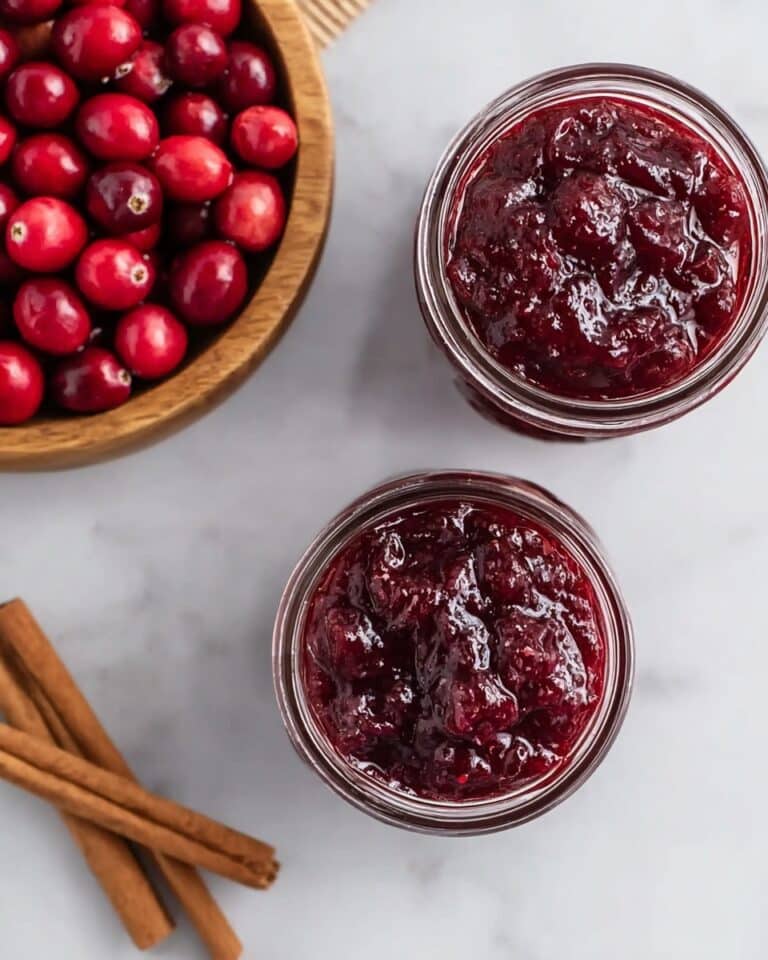 Classic Christmas Cranberry-Orange Jam Recipe