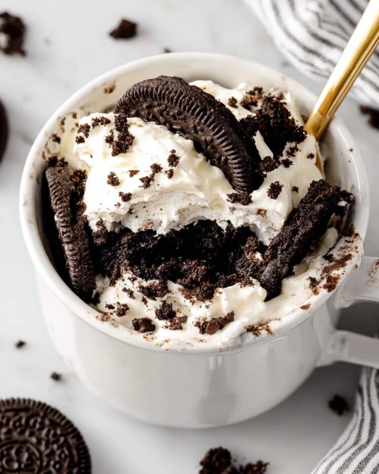 Oreo Mug Cake Recipe