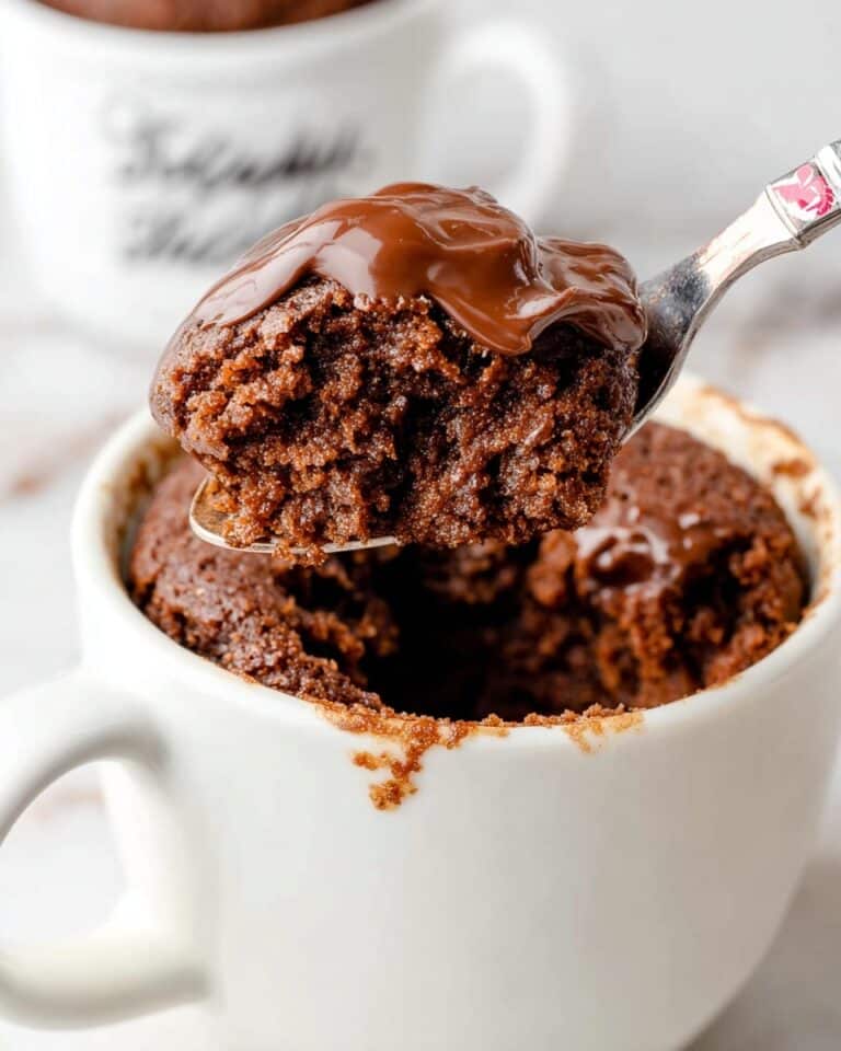 Easy Microwave Chocolate Mug Cake Recipe
