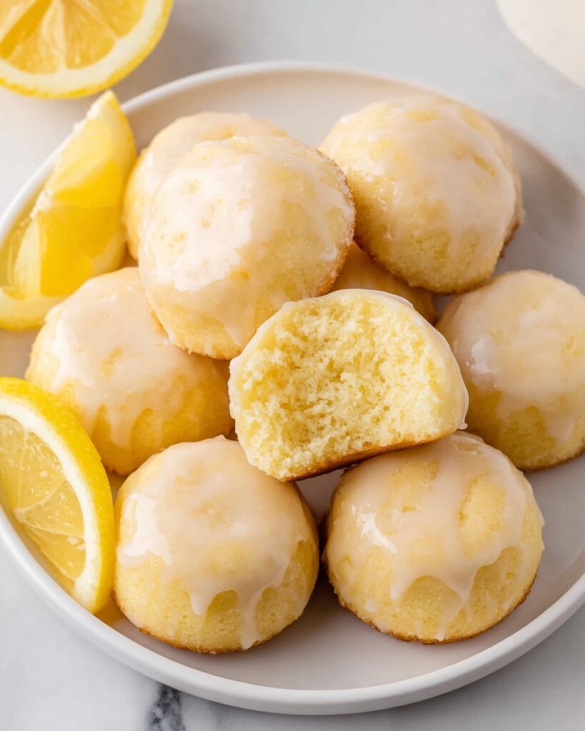 Lemon Drop Cakes Recipe