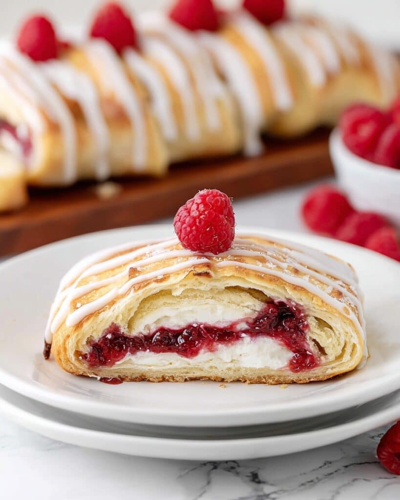 Raspberry Breakfast Braid Recipe