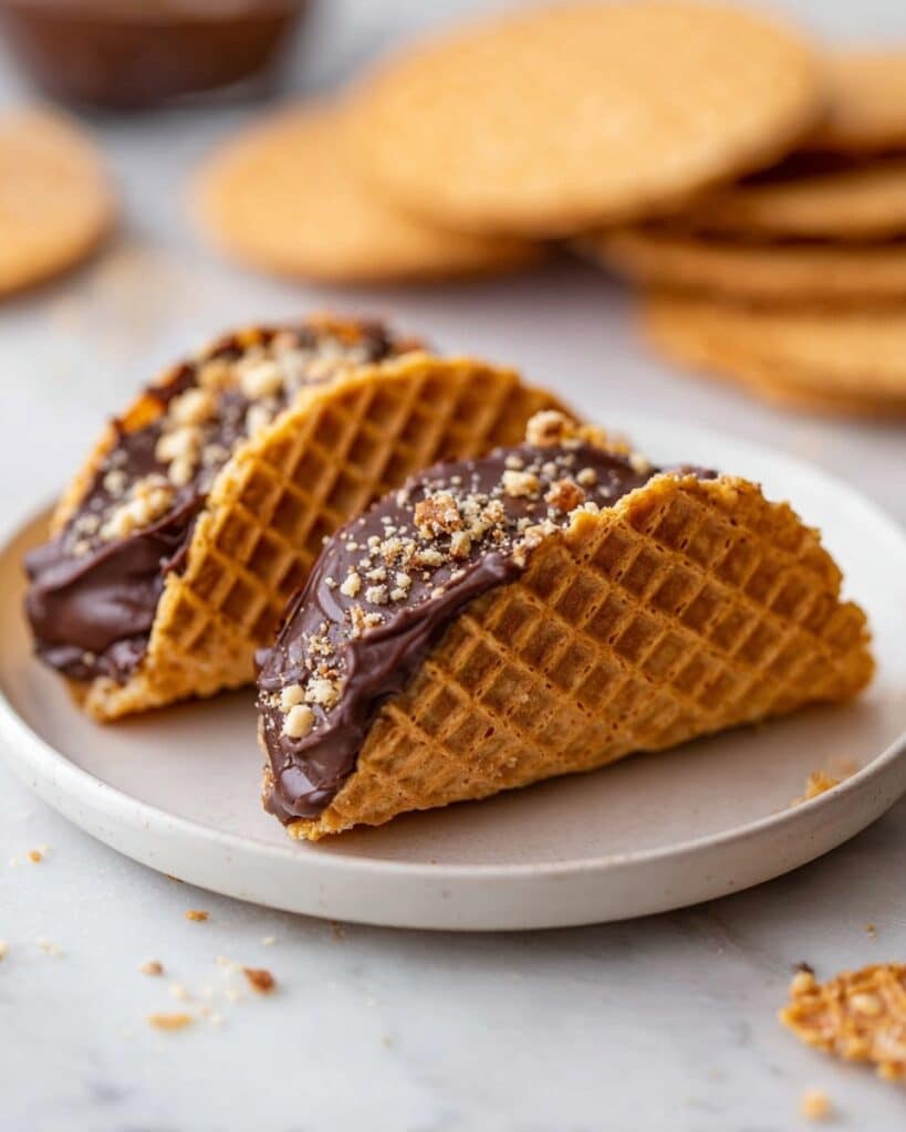 Stroopwafel Choco Tacos Recipe