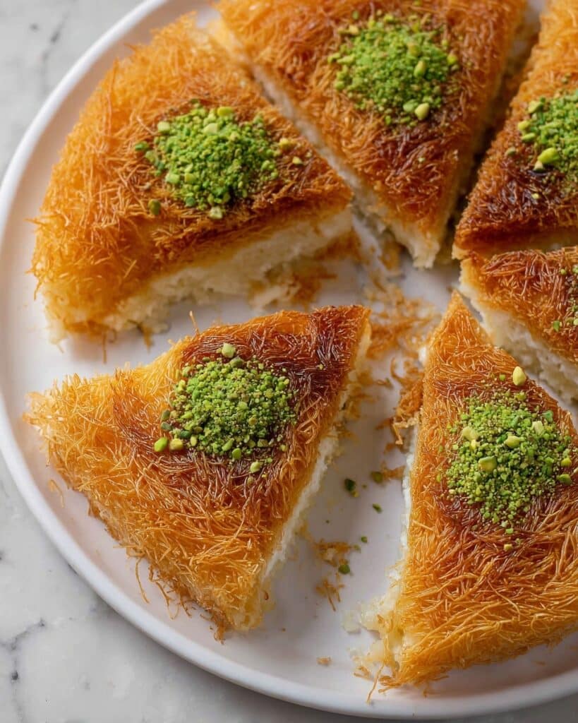 Middle Eastern Kunafah with Simple Ingredients Recipe