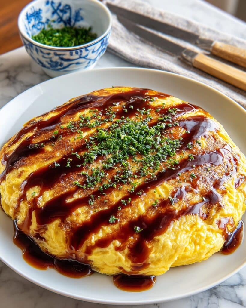 Omurice (Japanese Rice Omelet) Recipe