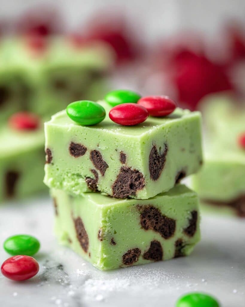 Christmas Mint Oreo Fudge Recipe