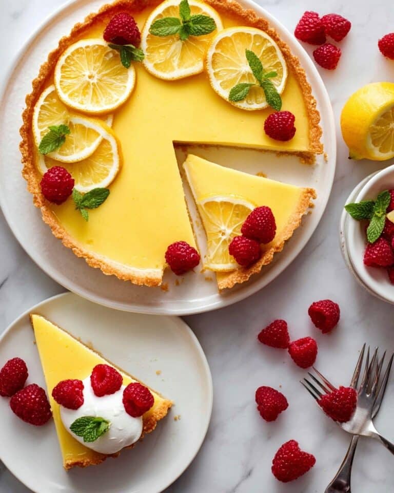 French Lemon Tart – Tarte au Citron Recipe